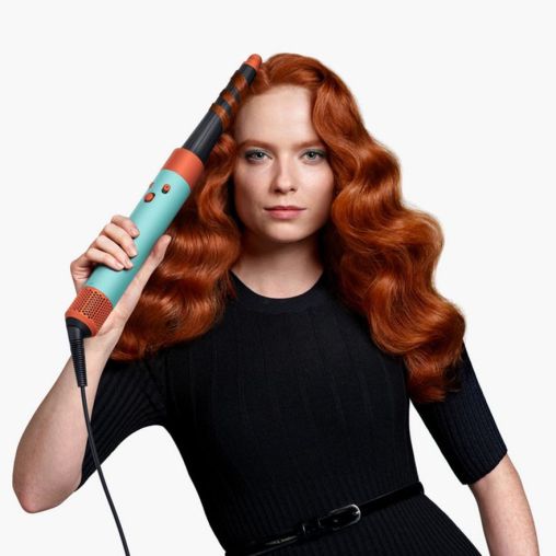 Стайлер Dyson Airwrap i.d. HS08 Complete Long Синий Барвинк/Оранжевый топаз + бокс чехол